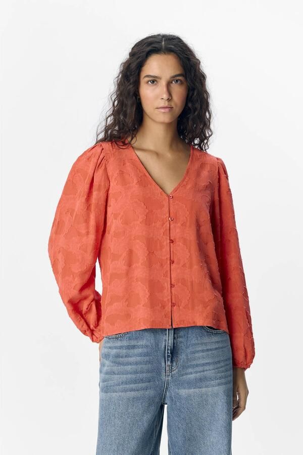 Object Rode Elegante Blouse voor Vrouwen Red Dames - Foto 6