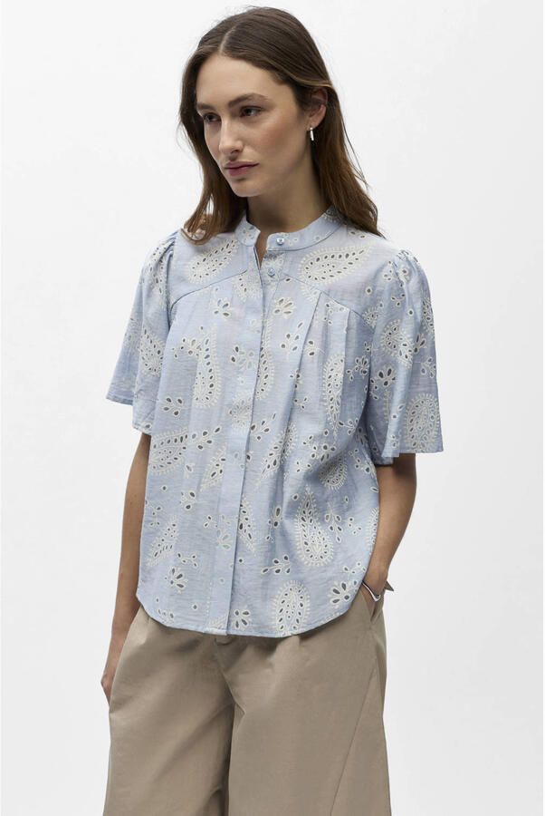 OBJECT blouse lichtblauw