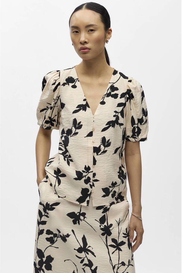 OBJECT blouse met zebraprint