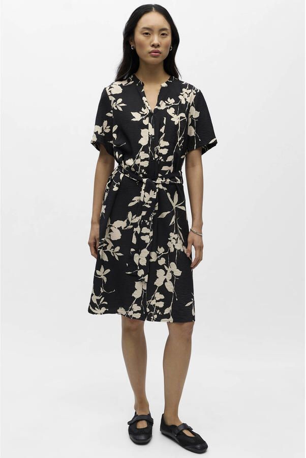 OBJECT Dames Jurken Objjacira S s Shirt Dress Zwart - Foto 6