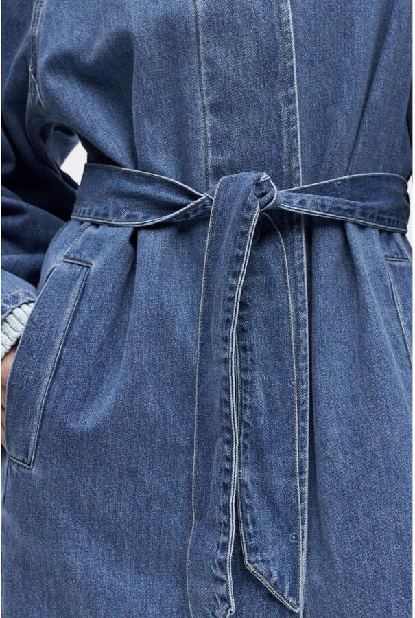 OBJECT denim trenchcoat medium blue denim - Foto 2