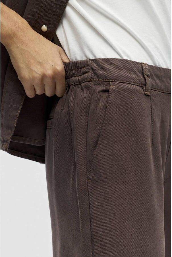 OBJECT denim Wide leg regular waist casual broek - Foto 2