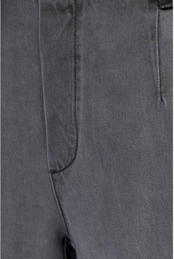 OBJECT Dames Jeans Objframe Lisa Wide Mw Pants Grijs - Foto 6