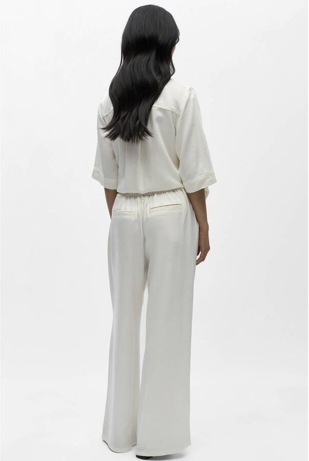 OBJECT denim wide leg regular waist casual broek - Foto 3