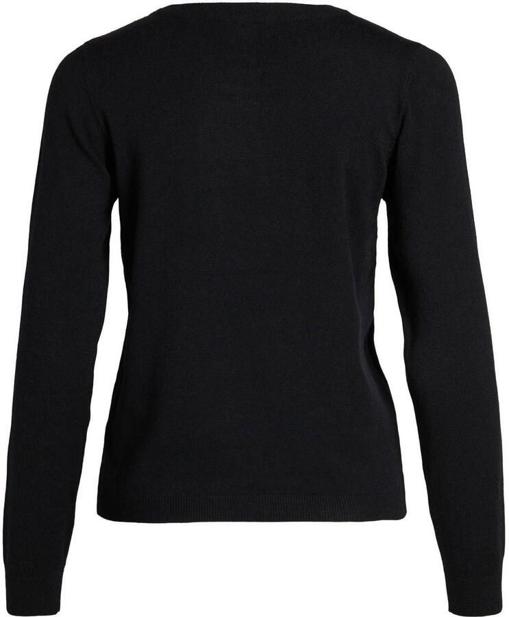 Object Gebreide pullover met ronde hals model 'THESS' - Foto 2