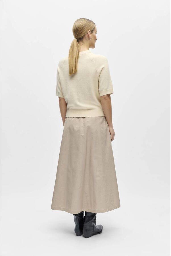 OBJECT Dames Truien & Vesten Objlaney Rubin Ss Pullover Ecru - Foto 6