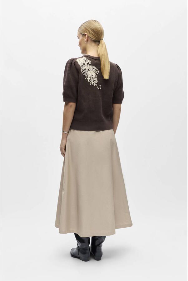 OBJECT Dames Truien & Vesten Objstar S s Re Knit Pullover Bruin - Foto 7