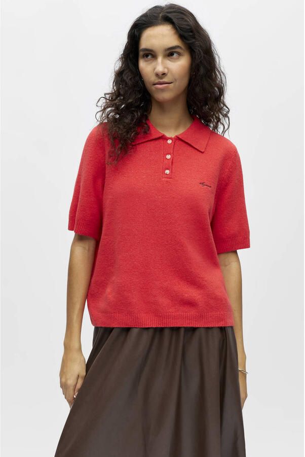 OBJECT gebreide trui rood