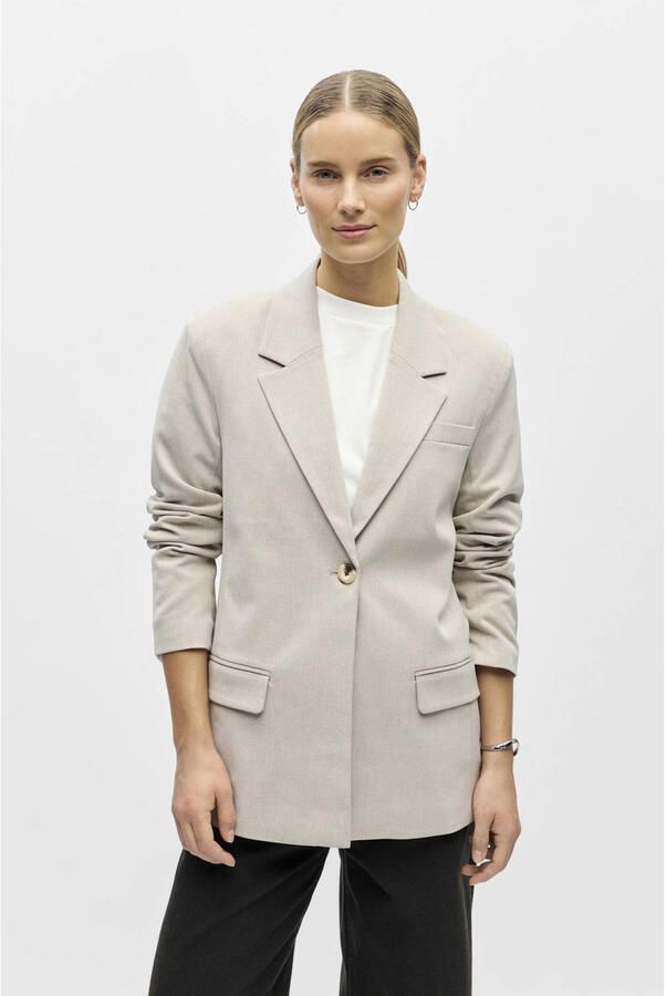 OBJECT Dames Blazers Objlisa Lo Blazer Beige - Foto 5