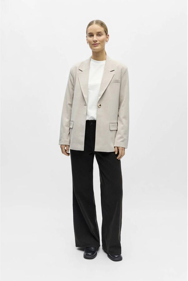 OBJECT Dames Blazers Objlisa Lo Blazer Beige - Foto 6