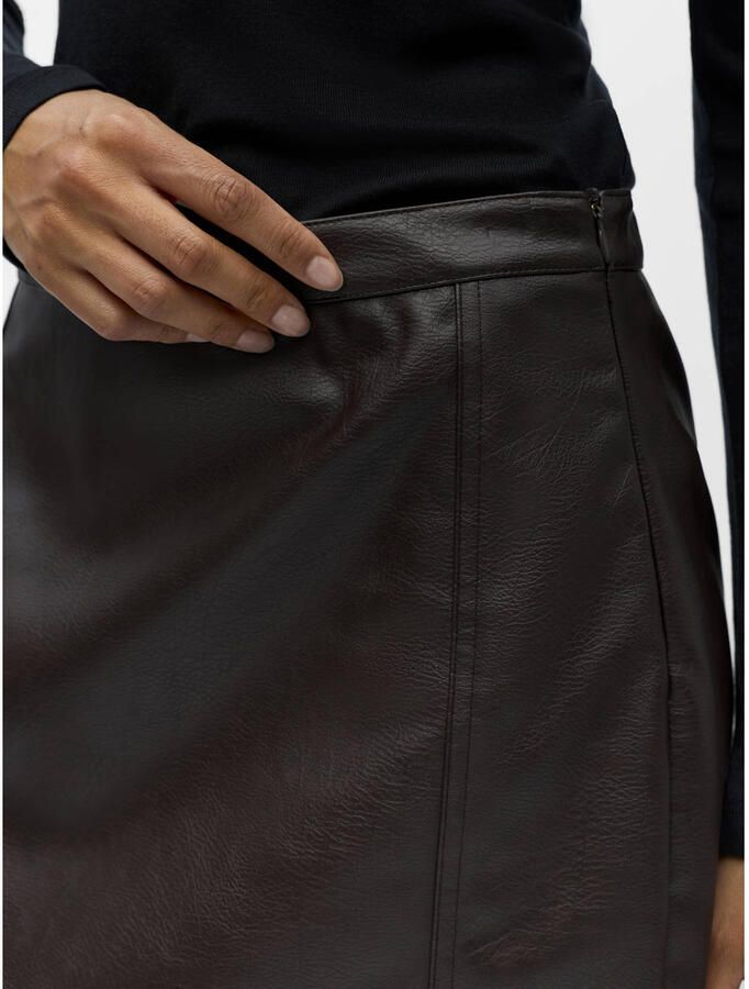 OBJECT Dames Rokken Objliva Hw Short Skirt 147 Nd Bruin - Foto 5