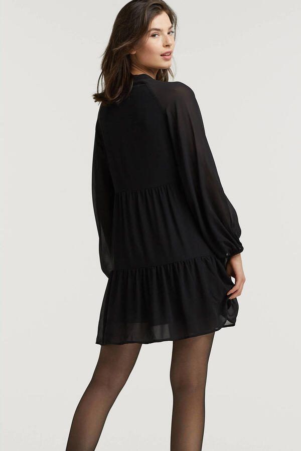 OBJECT Dames Jurken Objmila Gia L s Dress Zwart - Foto 5