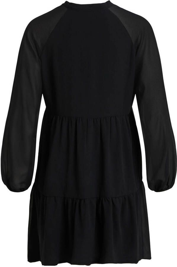 OBJECT Dames Jurken Objmila Gia L s Dress Zwart - Foto 6
