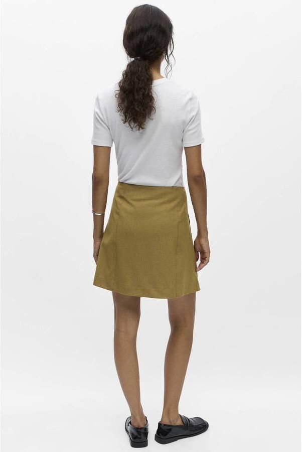 OBJECT Dames Rokken Objlisa Re Wrap Skirt Khaki - Foto 3