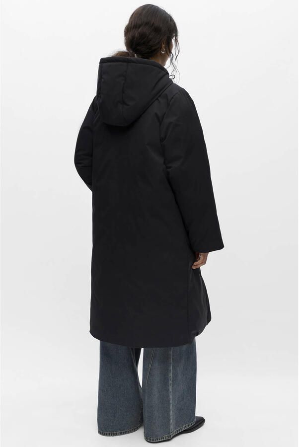 OBJECT Dames Jassen Objkelyn L s Re Long Jacket Noos Zwart - Foto 7