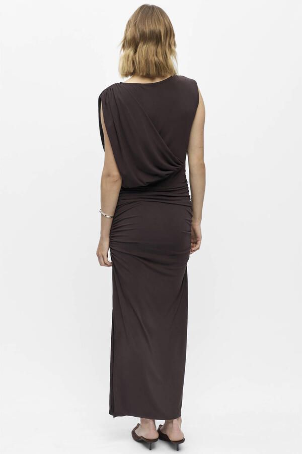 OBJECT maxi jurk bruin - Foto 2