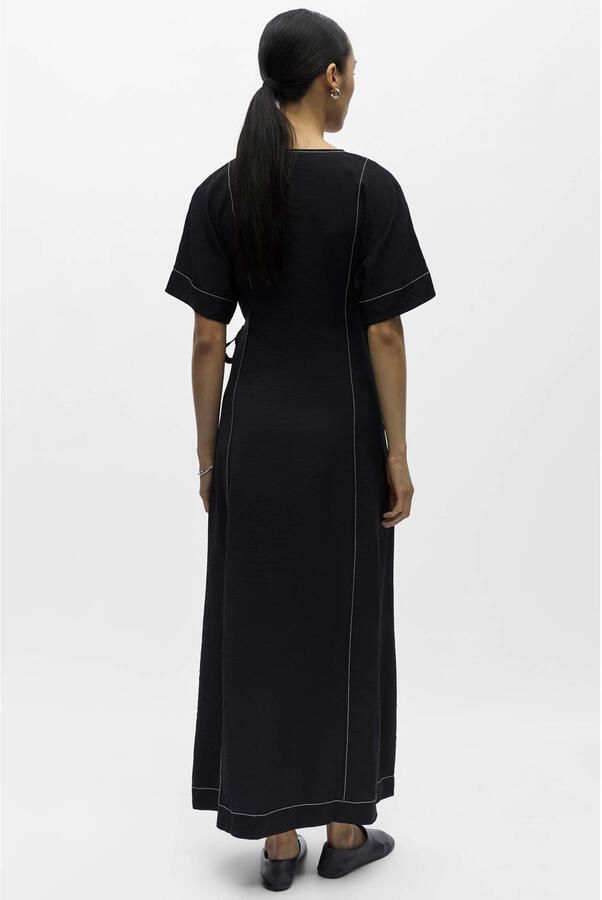 OBJECT maxi jurk zwart - Foto 2