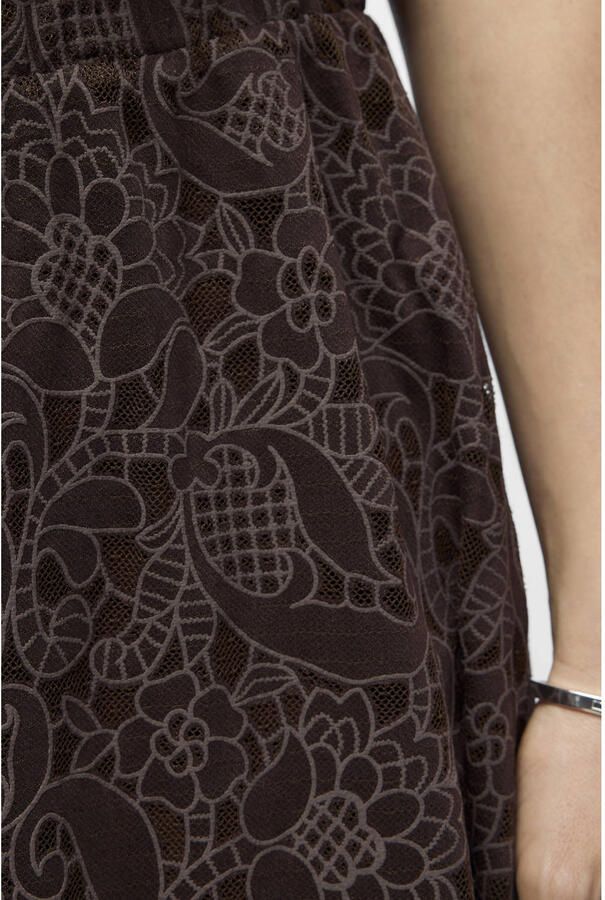 OBJECT maxi rok donkerbruin - Foto 2