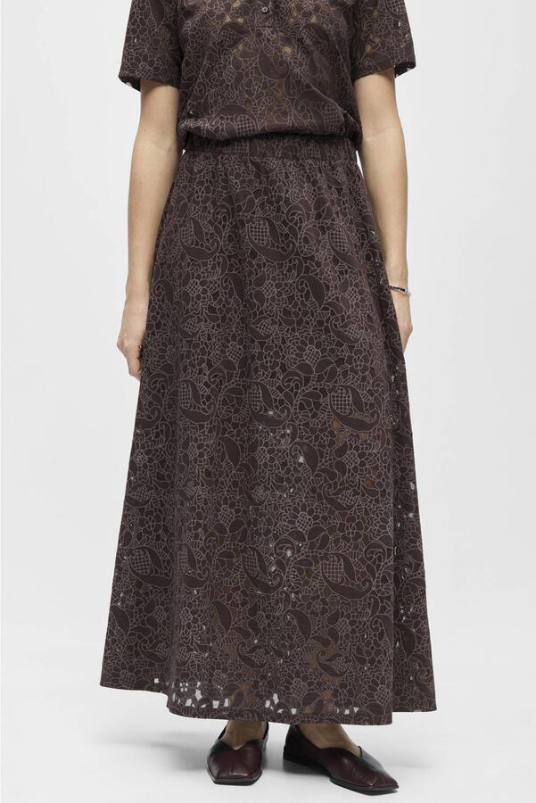 OBJECT maxi rok donkerbruin