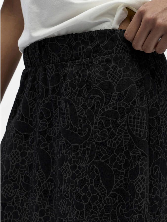 OBJECT Dames Rokken Objbianca Mw Lo Long Skirt Zwart - Foto 6