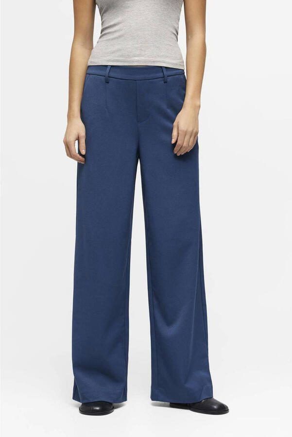 OBJECT OBJLISA wide leg pantalon blauw - Foto 2