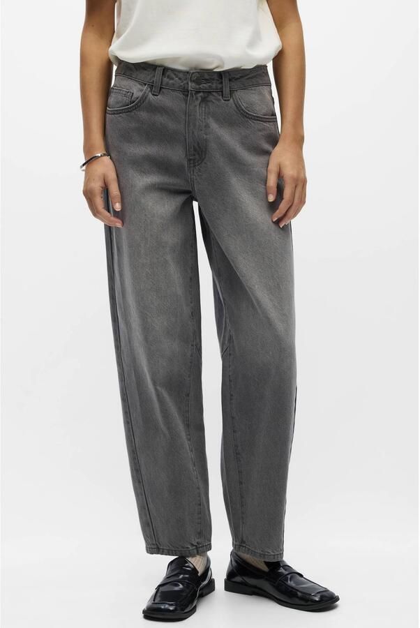 OBJECT OBJMIU barrel jeans grey denim