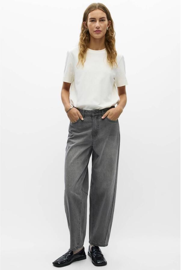 OBJECT OBJMIU barrel jeans grey denim - Foto 2