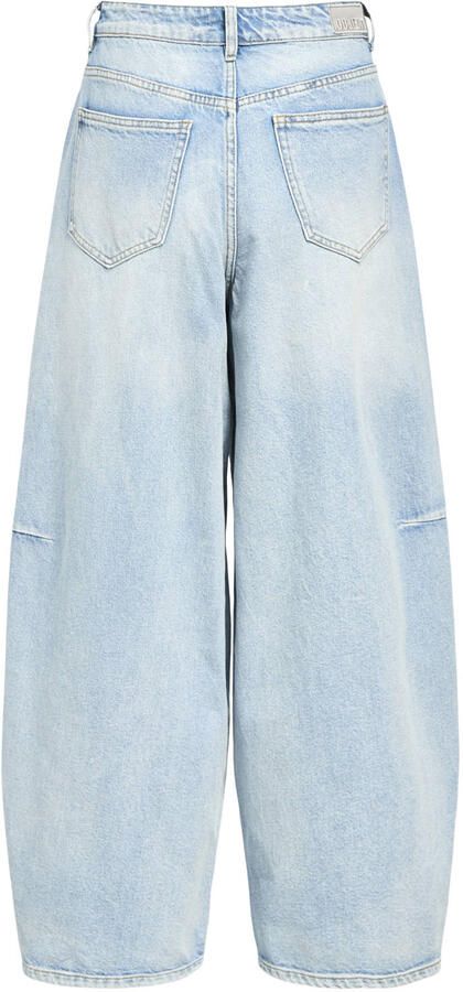 OBJECT Objmoji barrel jeans light blue denim - Foto 3