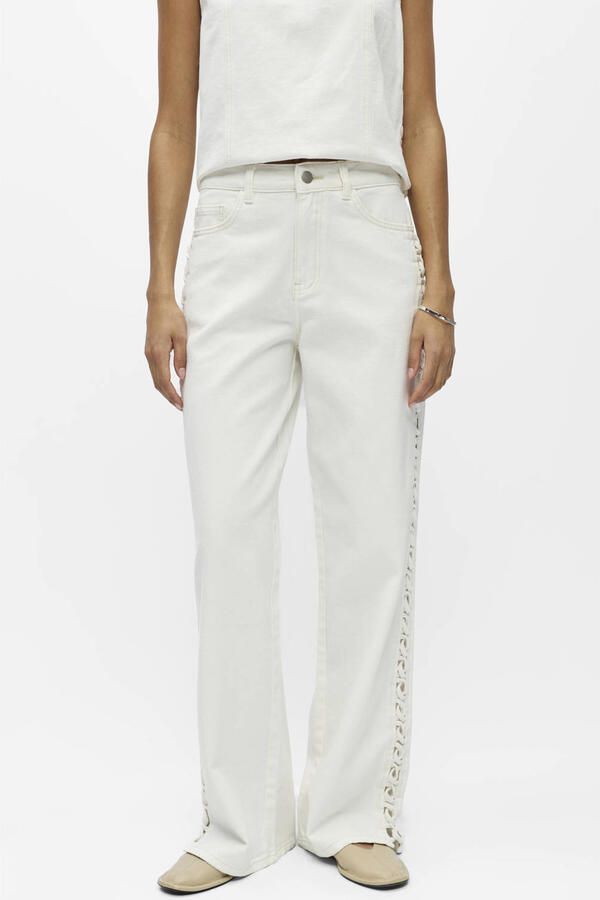 OBJECT OBJRIO wide leg jeans wit - Foto 2