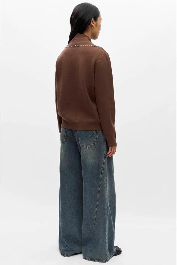 OBJECT pullover bruin - Foto 2