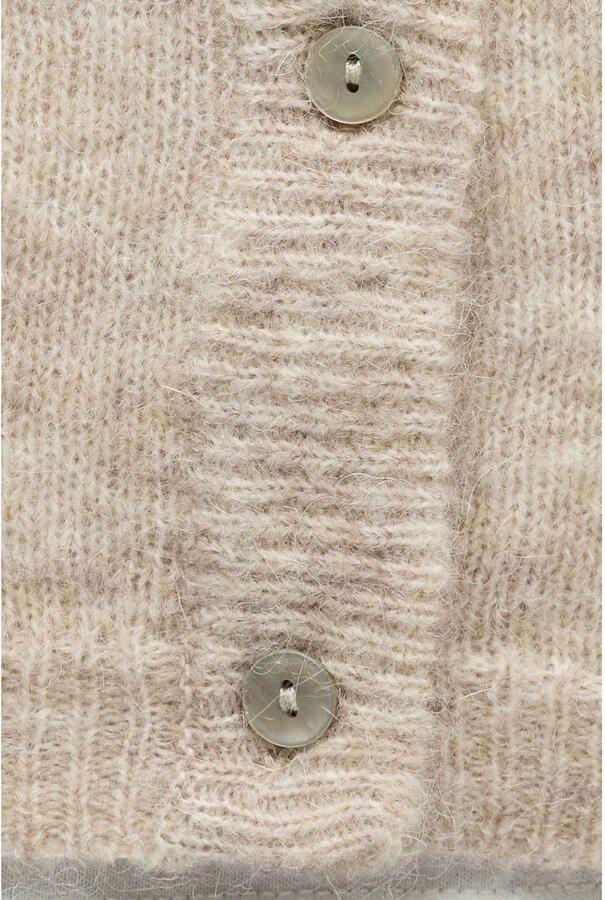 OBJECT Dames Truien & Vesten Objagate L s Re Knit Cardigan Noos Beige - Foto 6