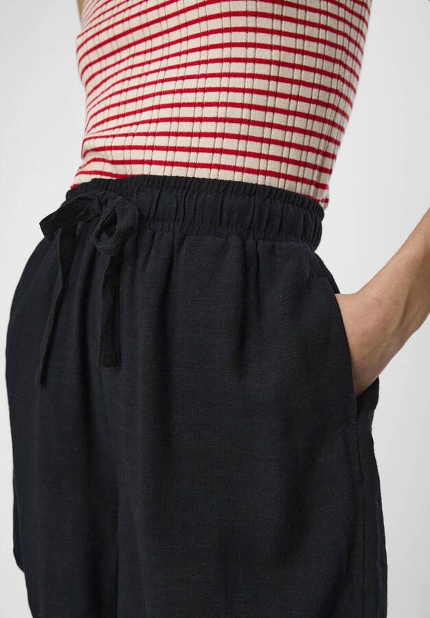 Object Regular fit bermuda met tunnelkoord model 'SANNE' - Foto 6