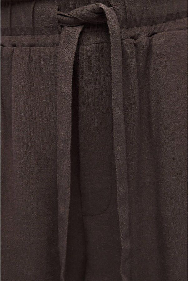 OBJECT regular waist casual short met linnen - Foto 2