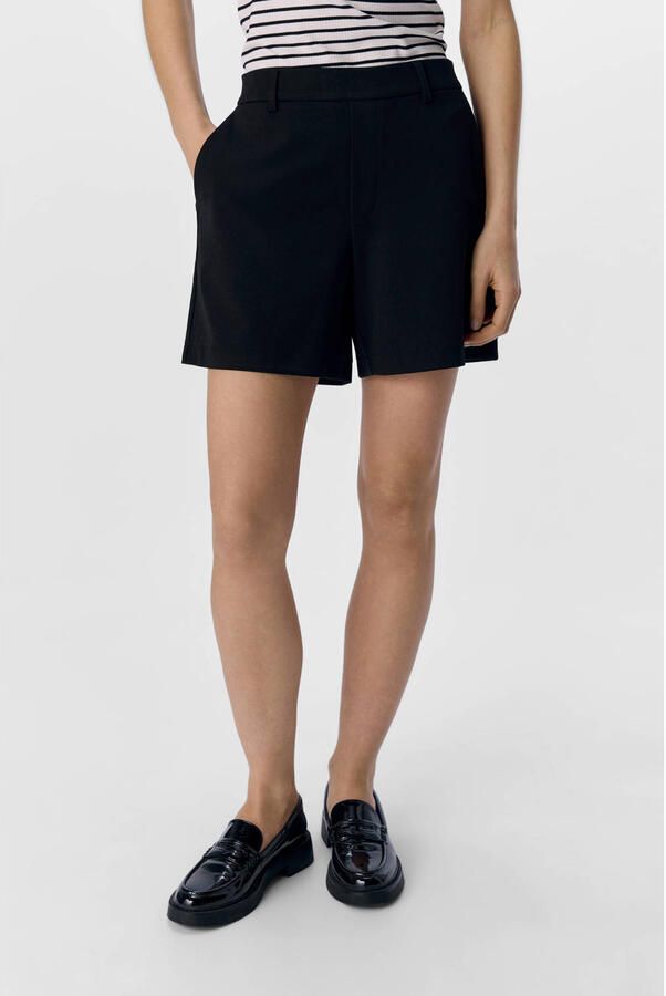 OBJECT Dames Broeken Objlisa Mw Re Shorts Zwart
