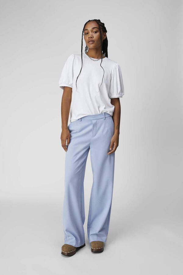 OBJECT Dames Tops & T-shirts Objjamie S s Top Wit - Foto 2