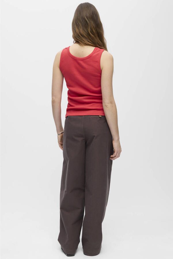 OBJECT singlet koraalrood - Foto 3
