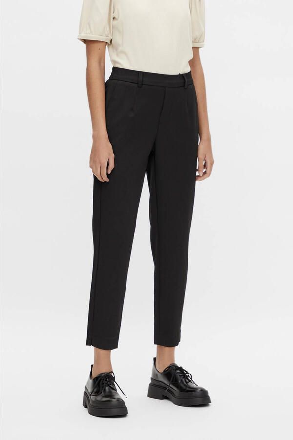 Object Slim fit stoffen broek met steekzakken model 'Lisa' - Foto 5