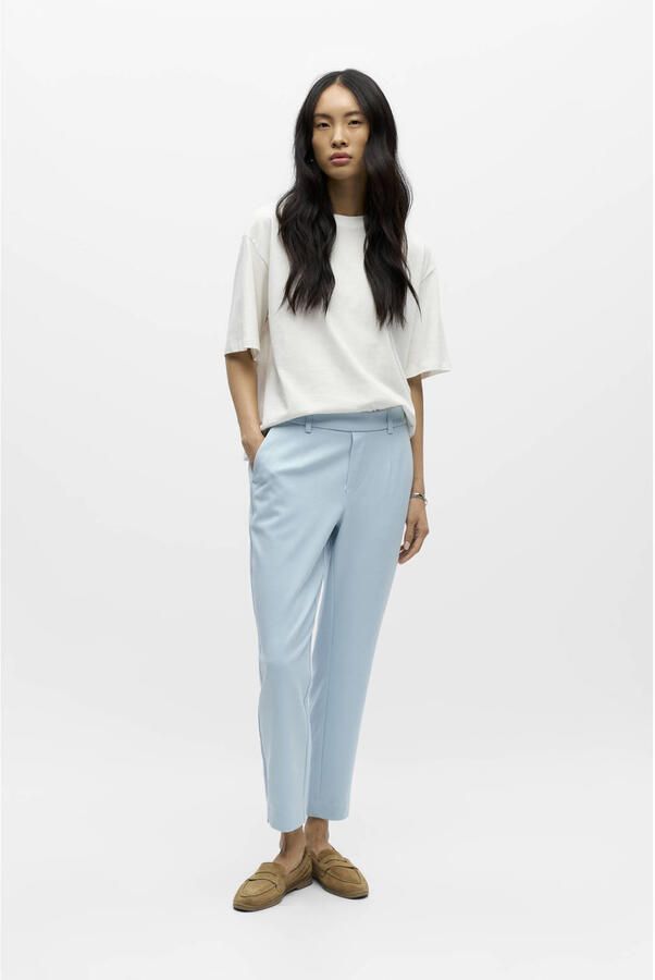 OBJECT Slim regular waist casual broek - Foto 2