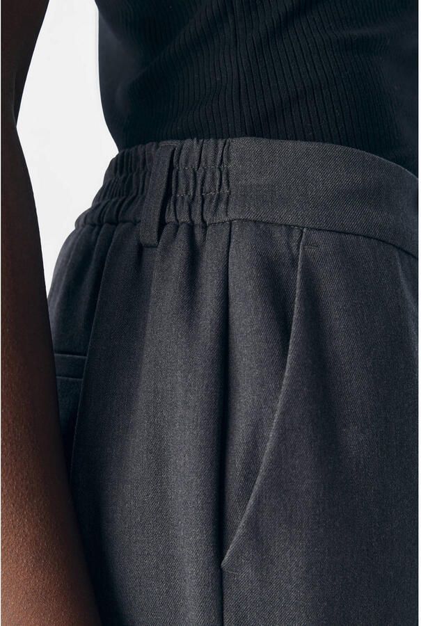 OBJECT straight regular waist broek grijs - Foto 2