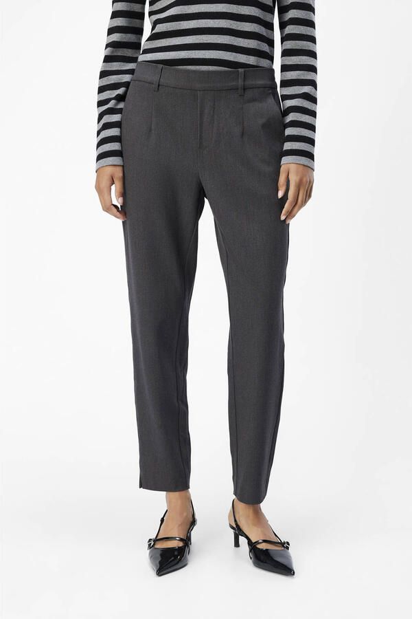 OBJECT Dames Broeken Objlisa Slim Pant Grijs - Foto 6