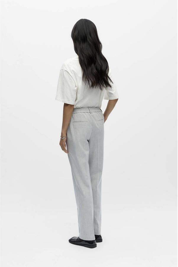 OBJECT Straight regular waist casual broek - Foto 2
