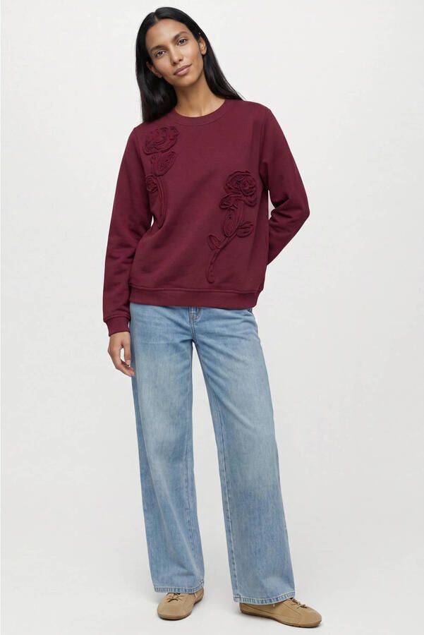 OBJECT sweater donkerrood - Foto 2