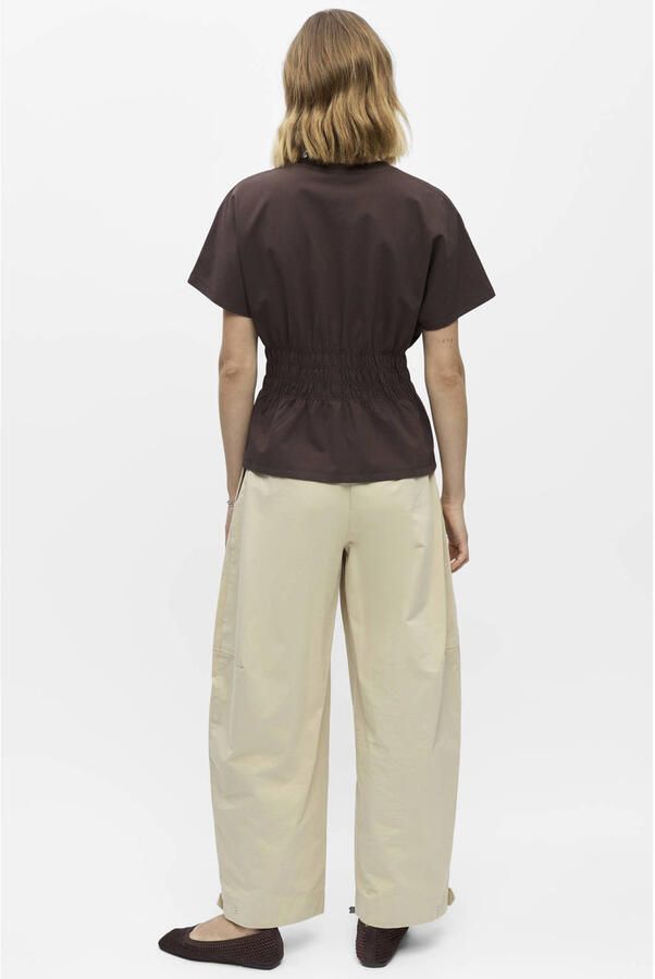 OBJECT T-shirt bruin - Foto 2