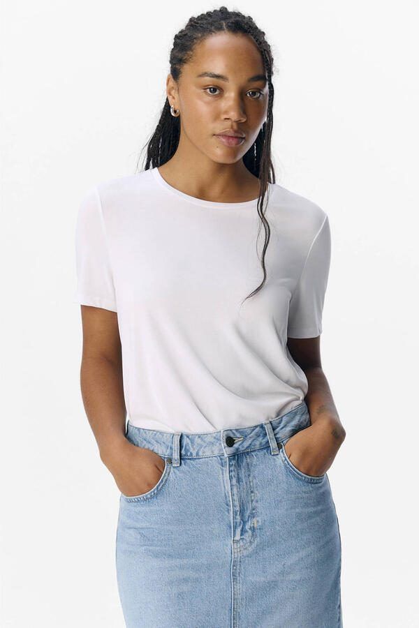 OBJECT Dames Tops & T-shirts Objannie S s T-shirt Noos Wit - Foto 7