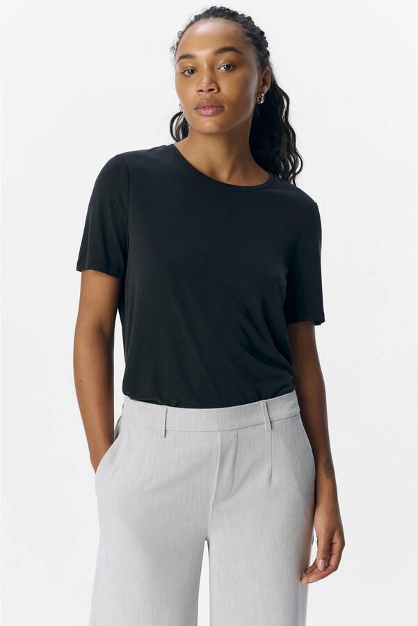 OBJECT Dames Tops & T-shirts Objannie S s T-shirt Noos Zwart - Foto 5