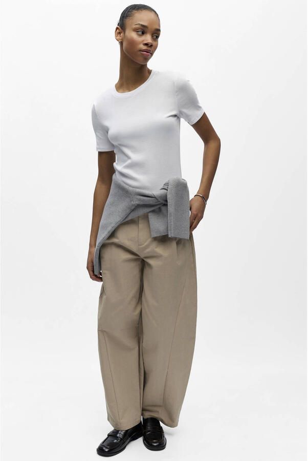 OBJECT T-shirt OBJMOLI wit - Foto 3