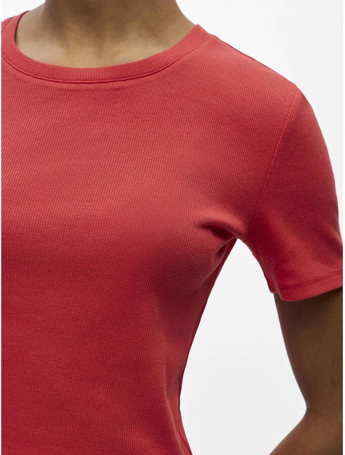 OBJECT T-shirt rood - Foto 2