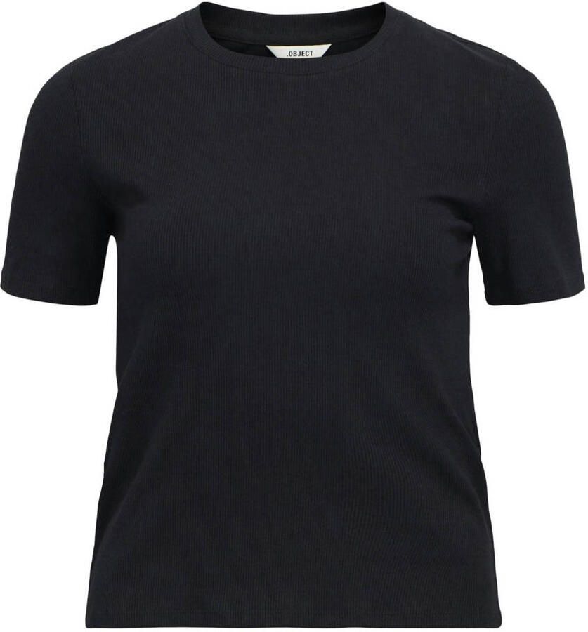 OBJECT T-shirt zwart - Foto 2