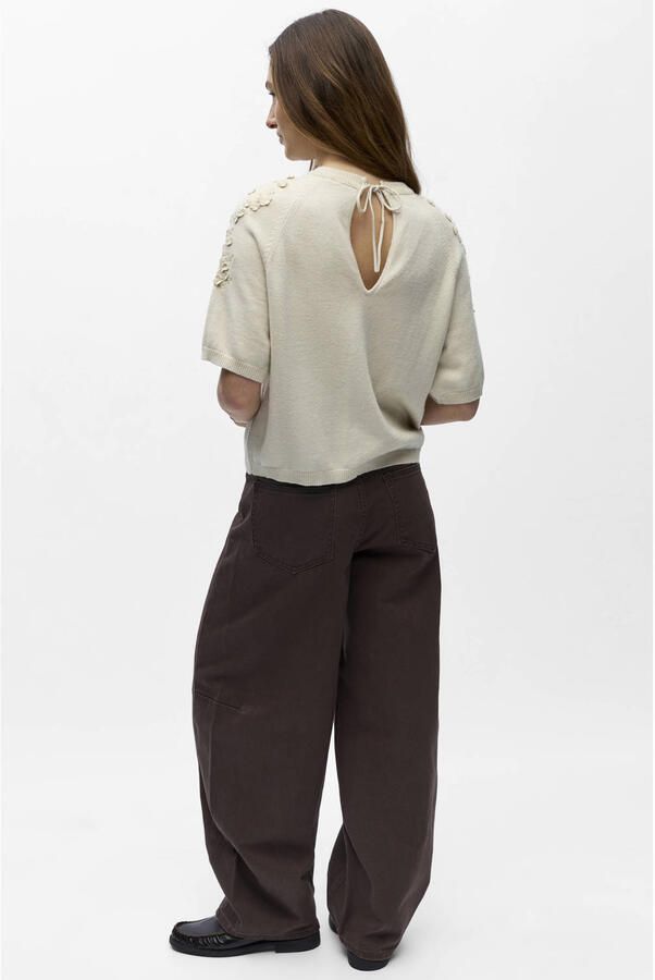 Object Sweater Niko Knit Birch - Foto 2