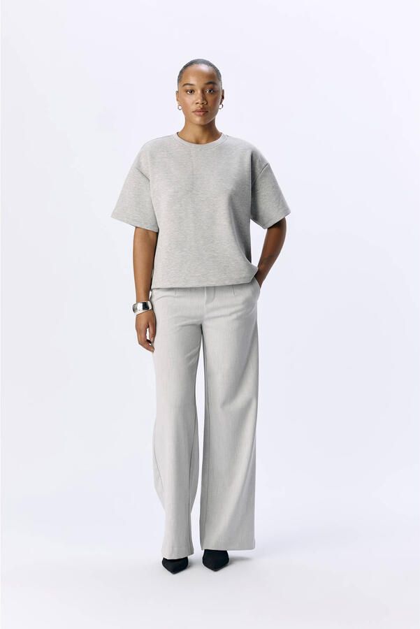 OBJECT Dames Truien & Vesten Objandrea Re 2 4 T-shirt Grijs - Foto 7